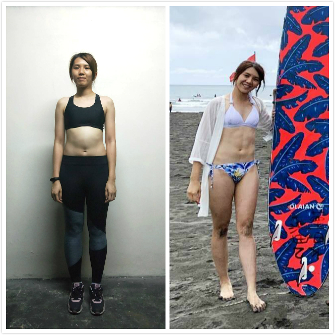 減脂雕塑，當美女進化到馬甲女神（台中/健身教練）覺醒健身