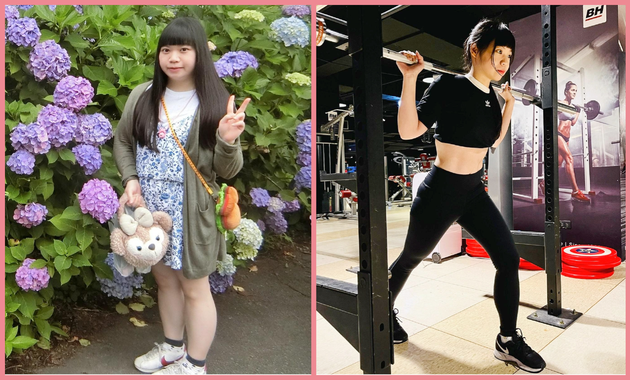 減脂雕塑，從可愛女轉身漂亮寶貝（台中/健身教練）覺醒健身